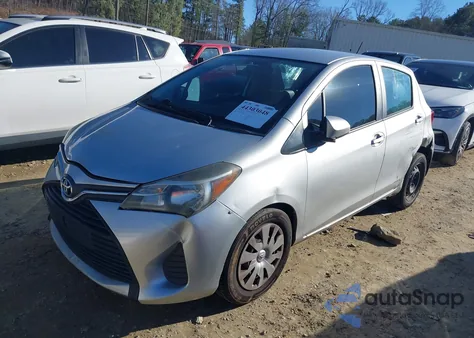 2015 Toyota Yaris L z USA, uszkodzony, nr VIN VNKKTUD35FA027586